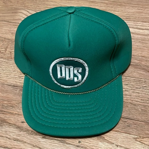 Vintage Trucker Hat. DDS Logo. Green Snapback.‎ The Sportsman brand. Deffenbagh